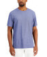 Фото #1 товара Men's Solid Supima Blend Crewneck T-Shirt, Created for Macy's