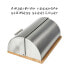 Фото #13 товара Stainless Steel Bread Box with Bamboo Board