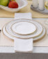 Фото #7 товара Сервировочные тарелки Noritake Haku, набор из 4 шт. для 4 персон