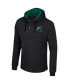 ფოტო #2 პროდუქტის Men's Black Michigan State Spartans Affirmative Thermal Hoodie Long Sleeve T-shirt