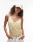 Фото #1 товара Topshop Bali cap in off white