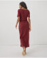 Фото #2 товара Luxe Jersey Knot Maxi Dress Made With Organic Cotton