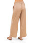 ფოტო #3 პროდუქტის Women's Solid Drawstring Pant