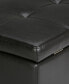 Фото #5 товара Poway Faux Leather Coffee Table Storage Ottoman