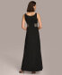 Women's Embellished V-Neck Gown