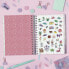 Diary Finocam Talkual Shine 2024 Multicolour Quarto 15,5 x 21,7 cm