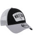 ფოტო #3 პროდუქტის Men's Black Chicago White Sox Two-Tone Patch 9FORTY Snapback Hat