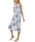 Women's Printed Sleeveless Nightgown