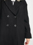 Фото #3 товара Pimkie oversized wool mix coat in black