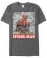 Фото #1 товара Marvel Men's Comic Collection Spider-Man Comic Style Short Sleeve T-Shirt