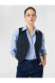 Фото #3 товара Жилет Koton Экосели Crop Blazer Yelek