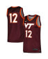Фото #1 товара Men's Maroon Virginia Tech Hokies Replica Basketball Jersey