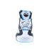 Reebok Shaq Attaq Mens White Leather Lace Up Athletic Basketball Shoes
