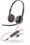Poly Blackwire C3225 - Wired - Office/Call center - 20 - 20000 Hz - 121 g - Headset - Black
