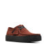 Фото #2 товара Clarks Wallabee Cup 26173658 Mens Burgundy Oxfords & Lace Ups Casual Shoes