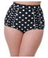 White/Black Polka Dot