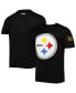 ფოტო #1 პროდუქტის Men's Black Pittsburgh Steelers Mash Up T-shirt
