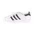 Фото #4 товара Adidas Superstar Men's Shoes Cloud White/Core Black eg4958