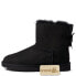 [1016501-BLK] Womens Ugg MINI BAILEY BOW II