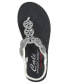 Фото #6 товара Women's Cali Meditation - Sparkly Fleur Thong Sandals from Finish Line