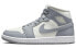 Кроссовки Jordan Air Jordan 1 mid "grey sail" dior2.0 BQ6472-115