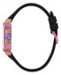 ფოტო #2 პროდუქტის Women's Multi-Function Black Silicone Watch 34mm