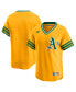 Фото #1 товара Men's Gold Oakland Athletics Cooperstown Collection Limited Jersey