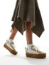 Фото #9 товара Vans Knu Stack trainers in tan and gum