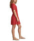 ფოტო #3 პროდუქტის Women's Polka Dot Fit & Flare Mini Dress