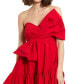 ფოტო #2 პროდუქტის Women's Faille Strapless Twist Bow Mini Dress