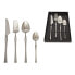 Cutlery set Romimex Silver Stainless steel 25 x 3 x 16 cm 4 Pieces