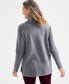 Women's Rib-Knit Turtleneck Long-Sleeve Sweater, Created for Macy's