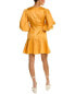 Ted Baker Topstitch Linen-Blend Mini Dress Women's