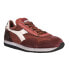 Фото #2 товара Diadora Equip H Dirty Stone Wash Evo Lace Up Mens Burgundy Sneakers Casual Shoe