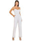 ფოტო #1 პროდუქტის Women's Beaded Bridal Jumpsuit