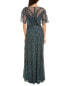 Theia Embellished Gown Women's