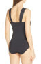Фото #2 товара Tommy Bahama Women's 189160 Pearl One-Piece Swimsuit Black Size 6