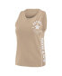 ფოტო #2 პროდუქტის Women's Tan New York Yankees Tonal Tank Top