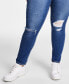 Фото #6 товара Trendy Plus Size 721 High-Rise Skinny Jeans