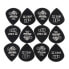 Фото #1 товара Аксессуар для гитары Dunlop Tortex PitchblackJazz 1,00 12P