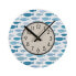 Wall Clock Versa Fish Wood 4 x 30 x 30 cm