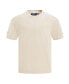 Фото #2 товара Men's Cream Atlanta Braves Neutral CJ Dropped Shoulders T-shirt