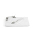 White Orchid Small Cheeseboard with Knife 2 Piece Set