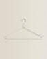 Beige cotton and linen hanger (pack of 4)