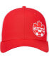 Men's Red Canada Soccer Classic99 Trucker Snapback Hat