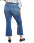 Фото #2 товара Nydj Plus Ava Foundry Flare Fray Jean Women's