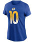 Фото #3 товара Women's Cooper Kupp Royal Los Angeles Rams Name Number T-shirt
