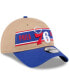 Men's Tan/Royal Philadelphia 76ers 2024 NBA Draft 9TWENTY Adjustable Hat