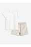 Фото #6 товара Пижама LC WAIKIKI LCW ECO с шортами и короткими рукавами