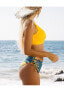 Фото #3 товара Women's Bikini Swimsuit Front Cross Lace Up Two Piece Bathing Suit